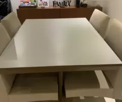 Mesa de jantar 4 lugares