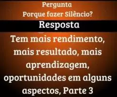 A Consciência do Silêncio