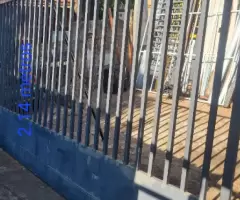 Portão de aço sob medida