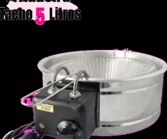 Fritadeira Industrial Elétrica Tacho 5L Inox