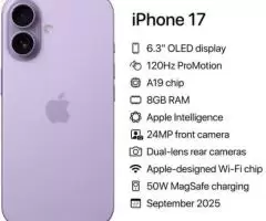 Pre venda iPhone 17- Revendedor autorizado