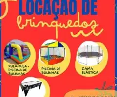 Aluguel de brinquedos