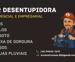 Desentupidora em Bauru A.R Desentupidora