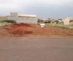 Terreno 264 metros 12 x 22 Sabáudia pr rua Rio Iguaçu Jardim Califórnia aceita carro negócio